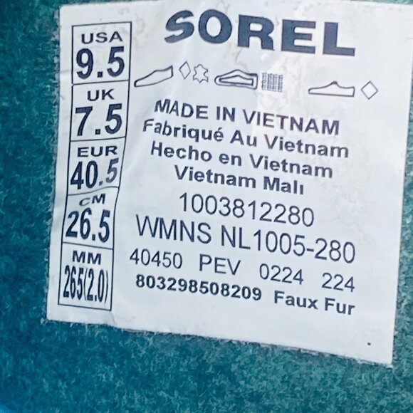 SOREL Winter Boots – Waterproof & Insulated | Made in Vietnam in Original Box - Picture 7 of 17